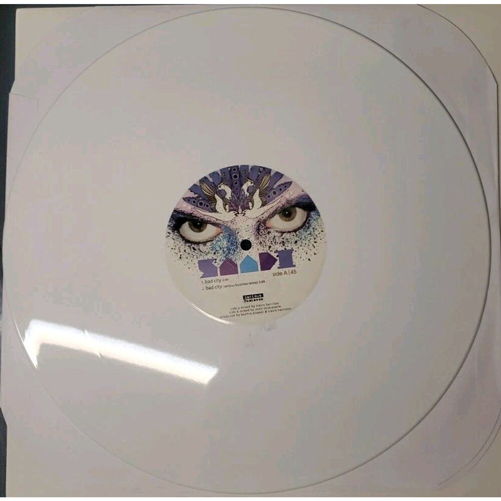 SAADI SELF TITLED 12" 45 RPM RECORD WHITE VINYL